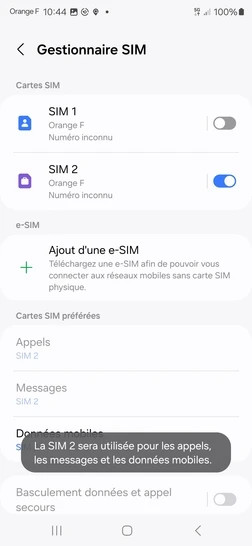 Étape 7 : La carte SIM est désactivée.Nous sommes là pour vous assurer une gestion fluide de vos cartes SIM.