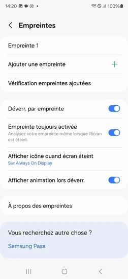 Étape 12 : Votre empreinte est enregistrée.Chez Orange, nous sommes là pour vous guider à chaque étape et nous assurons que vos données restent protégées.