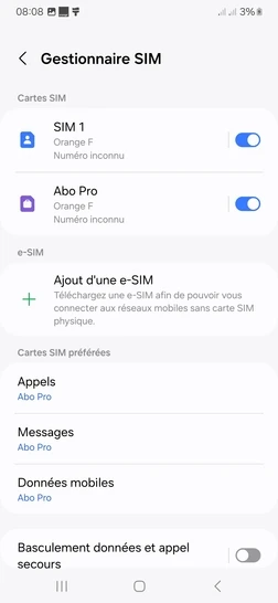 Étape 9 : Votre carte SIM a été renommée avec succès.Nous sommes ravis de vous avoir assisté dans cette démarche et espérons que cela rendra votre expérience mobile encore plus agréable.