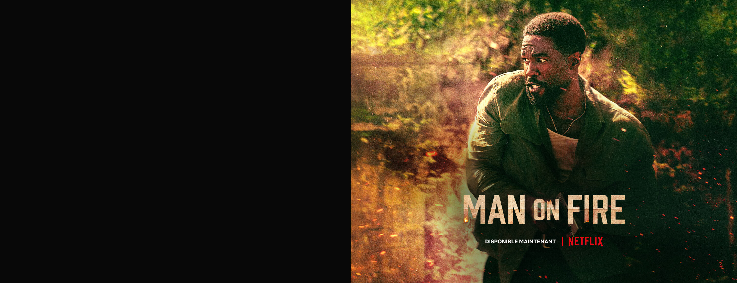 Man on fire