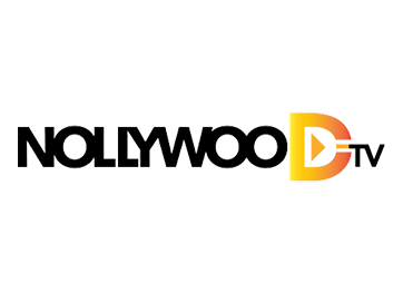logo Nollywwod TV en noir et blanc