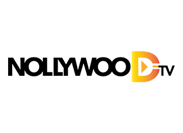 logo Nollywwod TV en noir et blanc