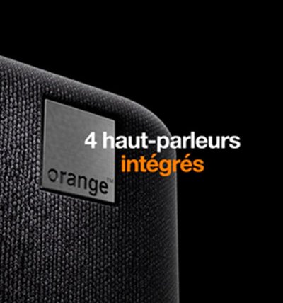 4 haut parleurs intégrés