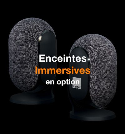 Enceintes Immersives en option