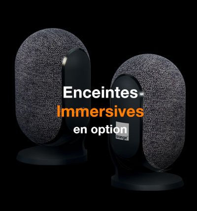 Enceintes Immersives en option