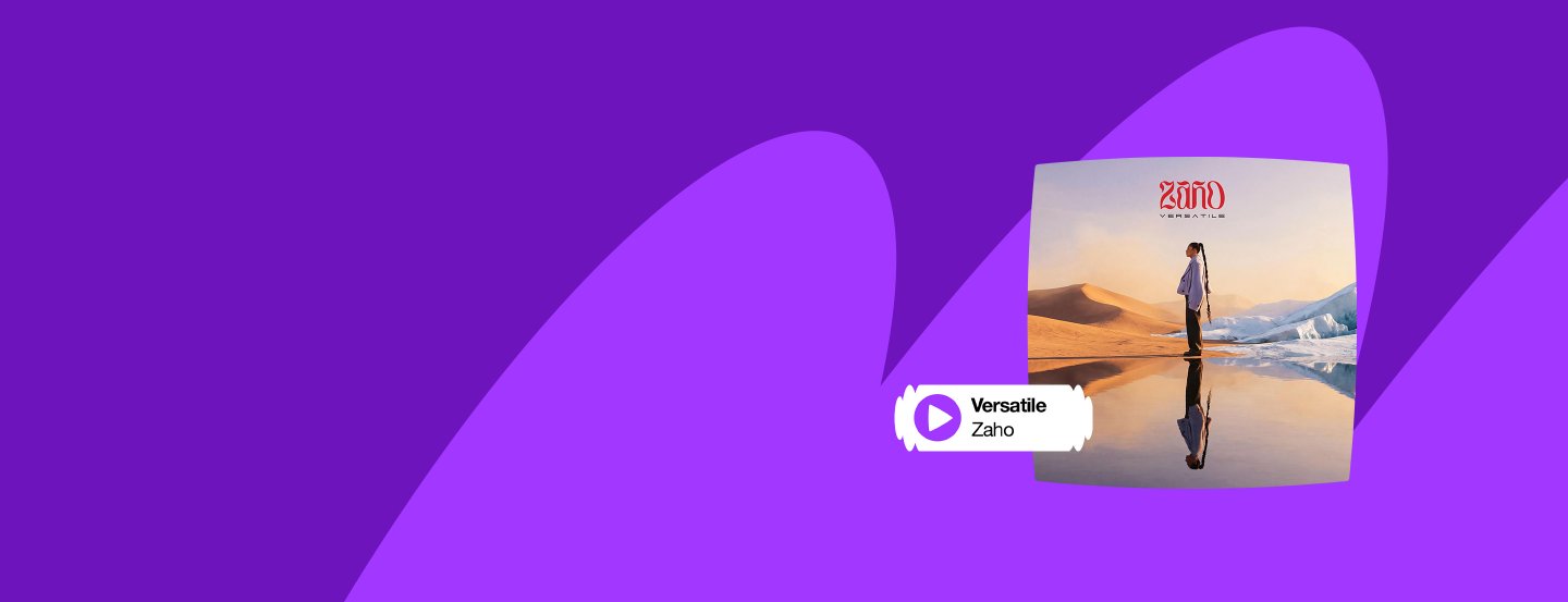 Album Versatile de Zaho