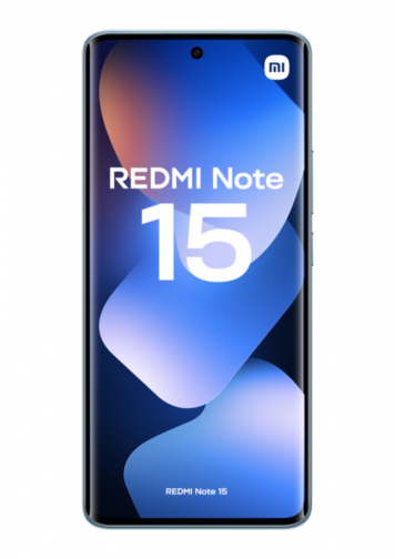 Xiaomi Redmi Note 15 4G Bleu 128 Go : image de face