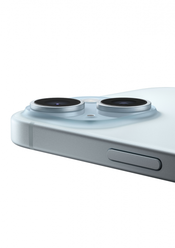 visuel iphone 15 bleu appareil photo