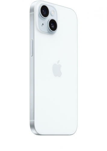 visuel iphone 15 bleu de dos