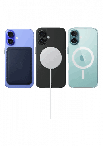 Visuel iPhone 16 de dos avec Magsafe