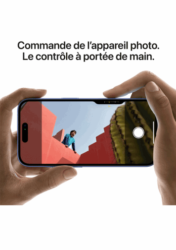 Visuel iPhone 16 commande de l'appareil photo