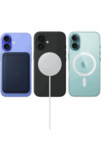 Visuel iPhone 16 Plus de dos avec Magsafe