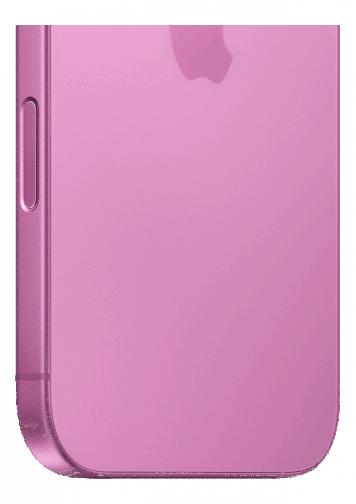 Visuel iPhone 16 Plus Rose de face et de dos