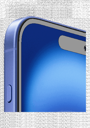 Visuel iPhone 16 Outremer zoom avant