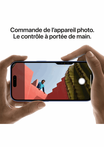 Visuel iPhone 16 commande de l'appareil photo