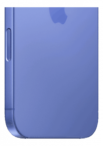 Visuel iPhone 16 Outremer zoom dos