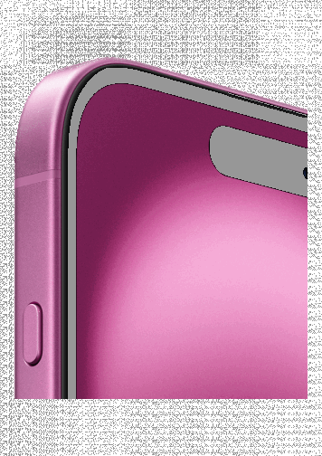 Visuel iPhone 16 Rose zoom avant