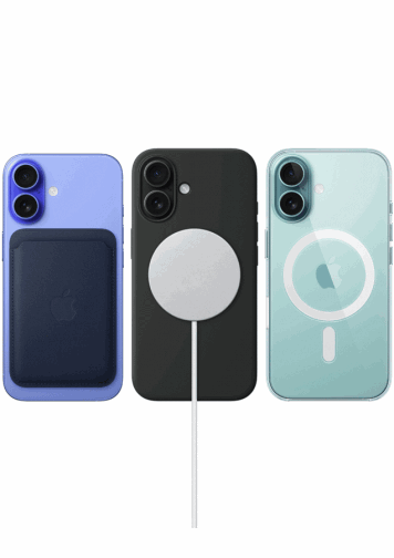 Visuel iPhone 16 de dos avec Magsafe