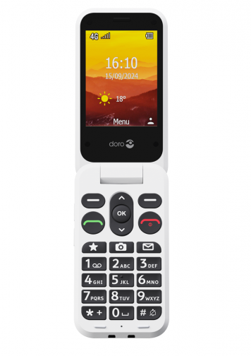 Doro Leva L30 Noir ouvert