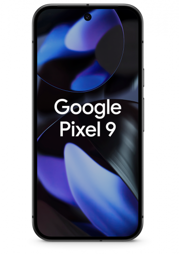 Google Pixel 9 noir obsidienne face
