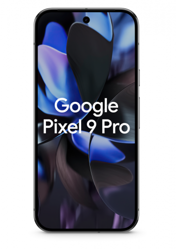 Google Pixel 9 Pro noir obsidienne face