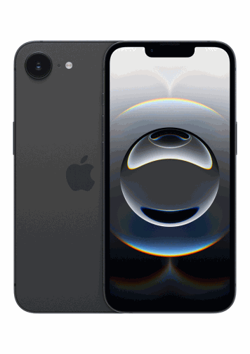 Visuel iPhone 16e Noir