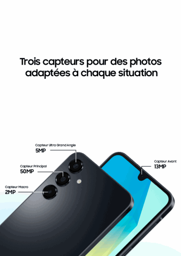 Samsung Galaxy A16 4G Bleu Nuit 128Go