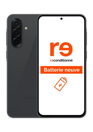 Samsung Galaxy A36 5G Noir 128Go reconditionné Parfait état Batterie neuve