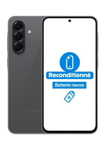 Samsung Galaxy A56 Noir 128Go reconditionné Batterie neuve