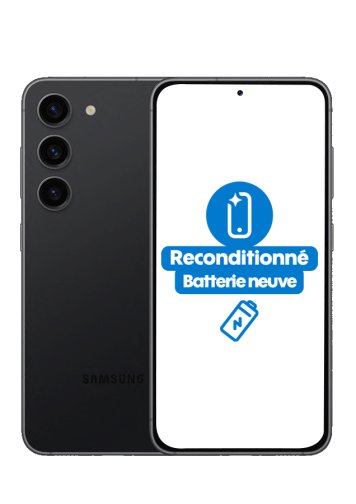 Samsung Galaxy S23 5G reconditionné Très bon état batterie neuve