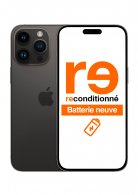 iPhone 14 Pro Max Noir 128 Go Reconditionné Très Bon état Batterie Neuve