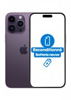 iPhone 14 Pro Max Violet 128 Go Reconditionné Très Bon état Batterie Neuve