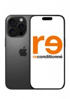 iPhone 16 Pro Noir 128Go Reconditionné Excellent état