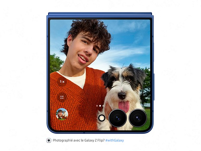 Balise Alt Samsung Galaxy Z Flip7 Capteur 50 MP