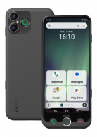 Doro Aurora A30 Gris Foncé 128Go : image de face et de dos