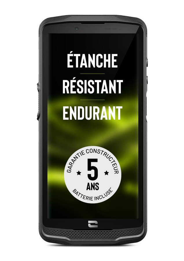 Crosscall CORE-M6 5G 128Go Noir : image de face