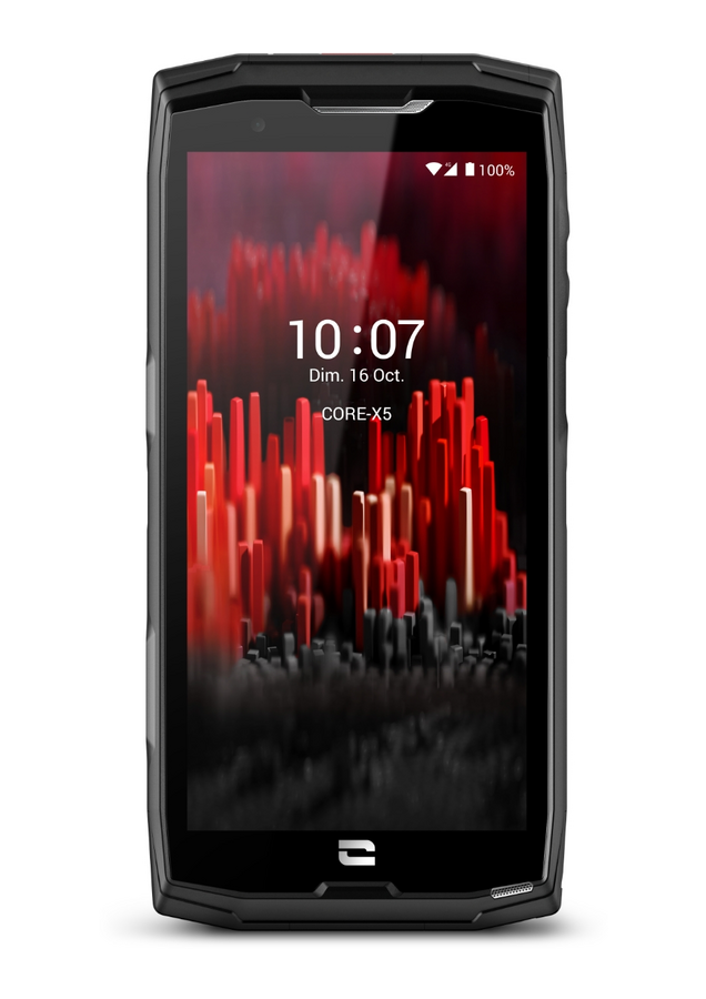 Crosscall Core-X5 Noir 64Go Reconditionné Parfait Etat : image de face