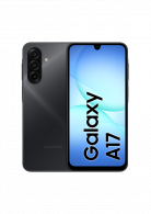 Samsung Galaxy A17 4G Noir 128Go : image de face et de dos