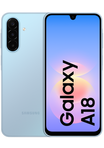 Samsung Galaxy A18 4G bleu clair 128 Go