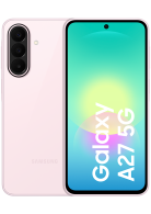 Samsung Galaxy A27 rose 128 Go - dos et face