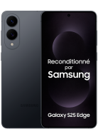 Samsung Galaxy S25 Edge Noir 256Go Reconditionné Parfait état