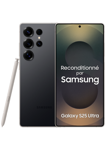 Samsung Galaxy S25 Ultra Noir 1To Reconditionné Parfait état