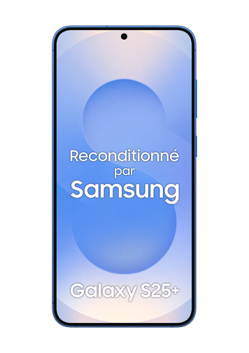 Samsung Galaxy S25 Plus Bleu Nuit 256Go Reconditionné Très Bon état