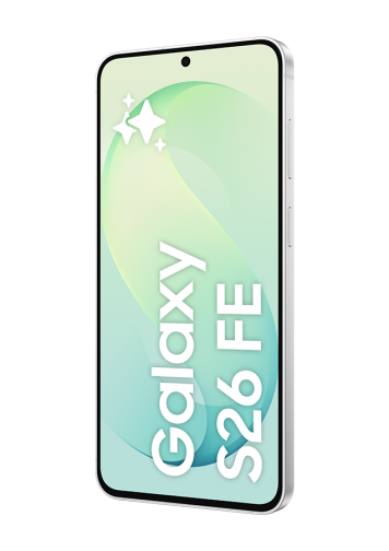 Samsung Galaxy S26 FE vert d'eau 128 Go de 3/4