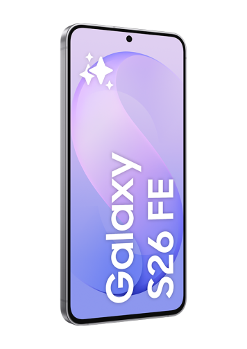 Samsung Galaxy S26 FE bleu 256 Go de 3/4
