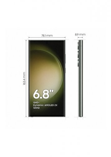 Samsung Galaxy S23 Ultra Vert 256Go Reconditionné Parfait Etat