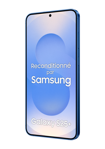 Samsung Galaxy S25 Plus Bleu Nuit 256Go Reconditionné Très Bon état