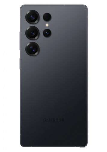 Samsung Galaxy S25 Ultra noir absolu 512Go: vu de dos
