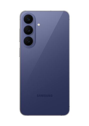 Samsung Galaxy S26 FE bleu 256 Go de dos