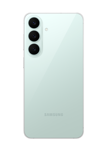 Samsung Galaxy S26 FE vert d'eau 128 Go de dos